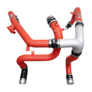 Injen 21-23 Ford Bronco 2.7L V6 (TT) EcoBoost SES Intercooler Pipes - Wrinkle Red-1