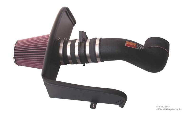 K&N 03-04 Chevrolet Trailblazer V8-5.3L / 03-04 GMC Envoy V8-5.3L Performance Intake Kit - 0