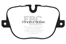 EBC 10-12 Land Rover Range Rover 5.0 Supercharged Greenstuff Rear Brake Pads-1