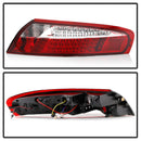 xTune Porsche 911 996 ( Non 4S. Turbo. GT3 ) 99-04 LED Tail Lights Red Clear ALT-ON-P99699-LED-RC-3