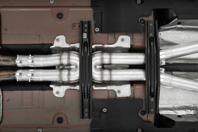 MBRP 17-21 Charger 5.7L/6.2L/6.4L 3in Race Profile Cat-Back w/Dual Carbon Fiber Tips T304 SS Exhaust - 0