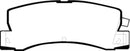EBC 90-91 Lexus ES250 2.5 Yellowstuff Rear Brake Pads-1