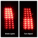 xTune Chevy Silverado 1500/2500/3500 03-06 LED Tail Lights Red Clear ALT-ON-CS03-LED-RC-4