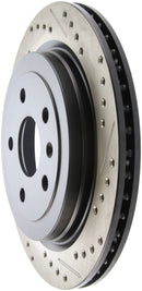 StopTech Slotted & Drilled Sport Brake Rotor-4