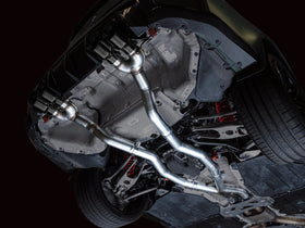 AWE Tuning Track Edition Cat-Back Exhaust for BMW G8X M3/M4 - Diamond Black Tips - 0