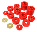 Energy Suspension 80-98 Ford F250/F350 / 80-92 Ford F100/F150 / 85-98 Ford F450 Red Body Mount Set-1