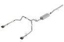 Borla 19 Chevrolet Silverado/GMC Sierra 1500 6.2L SS Touring Catback Exhaust - Black Chrome Tips-1
