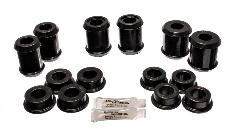 Energy Suspension 04-09 Cadillac XLR/XLR-V / 97-12 Corvette Black Rear End C/A Bushing Set - 0