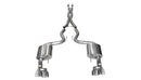 Corsa 2018-2023 Ford Mustang 5.0L 3in Sport Cat-Back Dual Rear Exit 4in Polished Pro-Series Tips-1