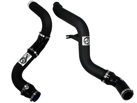 aFe Bladerunner 3in Black Intercooler Hot and Cold Side Tubes 14-15 Dodge Ram 1500 EcoDiesel V6 3.0L - 0