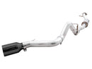 AWE Tuning 2021+ Ford Bronco 0FG Single Rear Exit Exhaust w/Diamond Black Tip & Bash Guard-1