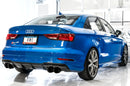 AWE Tuning Audi 8V S3 Track Edition Exhaust w/Diamond Black Tips 102mm-2