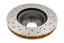 DBA 03-05 Evo 8/9 Rear Drilled & Slotted 4000 Series Rotor-3