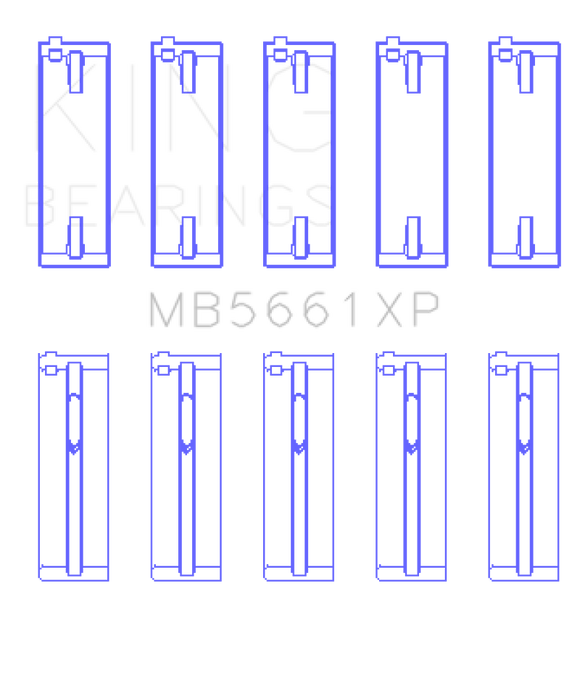 King Audi/Volkswagen ADZ/AWT/APK/BHP/BPY/AKS 1.6/1.8/2.0L Crankshaft Main Bearing Set