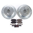 Power Stop 07-17 Jeep Wrangler Rear Z23 Evolution Sport Brake Kit-1