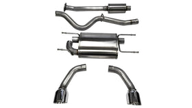 Corsa 2012-2025 Scion FRS / Subaru BRZ Polished Sport Cat-Back Exhaust