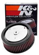 K&N Replacement Air Filter 5.5in Top OD x 6in Base OD x 2.313in H for Harley Davidson-7