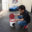Chemical Guys Cyclone Dirt Trap Car Wash Bucket Insert - Red-1