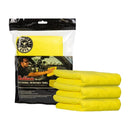 Chemical Guys Workhorse Professional Microfiber Towel - 16in x 16in - Yellow - 3 Pack-1