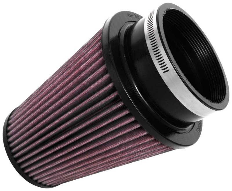 K&N Universal Clamp-On Air Filter 4in FLG / 6in B / 4in T / 7in H - 0