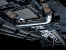 AWE Tuning 4th Gen GM 1500 6.2L 0FG Cat-Back Split Rear Exit (w/ Bumper Cutouts) - Quad Chrome Tips-2