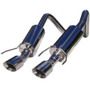 MBRP 2005-2008 Chev Corvette Dual Muffler Axle Back 4 Round Dual Wall Tips-1