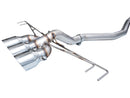 AWE Tuning 2023 Honda Civic Type R FL5 Track Edition Exhaust w/ Triple Chrome Silver Tips-21
