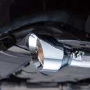 AWE Tuning 22+ Honda Civic Si/Acura Integra Track Edition Catback Exhaust - Dual Chrome Silver Tips-2