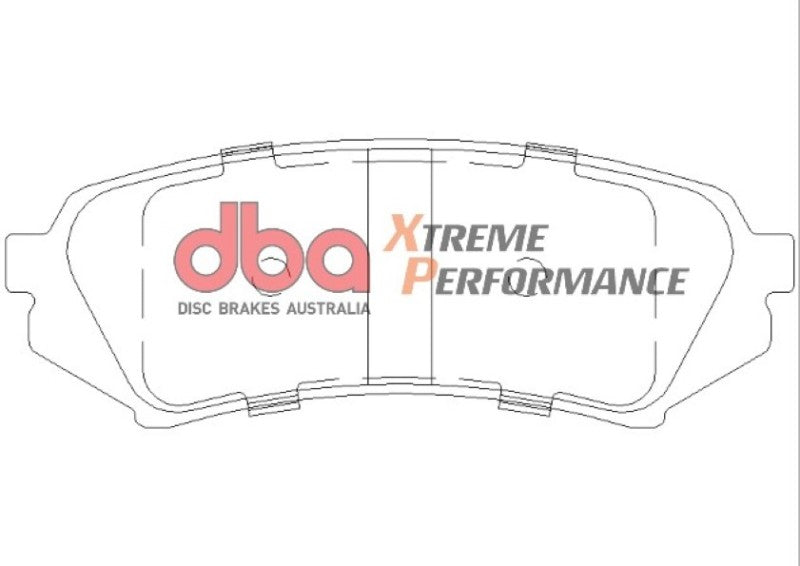 DBA 00-07 Toyota Land Cruiser XP650 Rear Brake Pads - 0