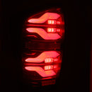 AlphaRex 16-21 Toyota Tacoma LUXX LED Taillights Blk/Red w/Activ Light/Seq Signal-2