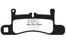 EBC 12-15 Porsche 911 (991) (Cast Iron Rotor only) 3.4 Carrera Redstuff Rear Brake Pads-1
