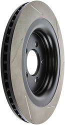 StopTech 2015 Ford Mustang GT w/ Brembo Brakes Right Rear Slotted Brake Rotor-3