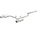 MagnaFlow Sys C/B 2015 Honda Accord 3.5L V6 2.5in SS Dual Split Rear Polished 4.5 Tip-1