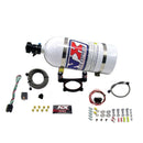 Nitrous Express 11-15 Ford Mustang GT 5.0L Coyote 4 Valve Nitrous Plate Kit (50-200HP) w/10lb Bottle-1