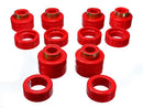Energy Suspension Chevy Pickup 2&4Wd Body Mounts - Red-1