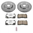 Power Stop 07-14 Ford Mustang Front Z26 Street Warrior Brake Kit-1