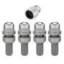 McGard Wheel Lock Bolt Set - 4pk. (Radius Seat) M14X1.5 / 17mm Hex / 28.2mm Shank Length - Chrome-1