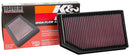 K&N 2018 Jeep Wrangler JL 2.0L/3.6L F/I Drop In Air Filter-6