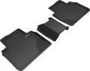 3D MAXpider 2018-2020 Honda Accord Kagu 2nd Row Floormats - Black-1