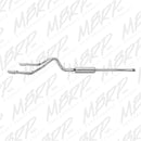 MBRP 14 Chevy/GMC 1500 Silverado/Sierra 4.3L V6/5.3L V8 Dual Split Rear T409 3in Cat Back Exhaust-4