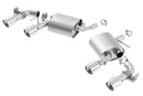 Borla 2016 Chevy Camaro V6 AT/MT ATAK Rear Section Exhaust w/ Dual Mode Valves-1