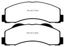 EBC 15+ Ford Expedition 3.5 Twin Turbo 2WD Yellowstuff Front Brake Pads-7