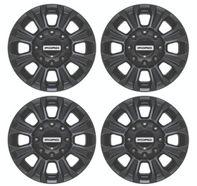 Ford Racing 05-22 Super Duty 18x8 Matte Black Wheel Kit - 0