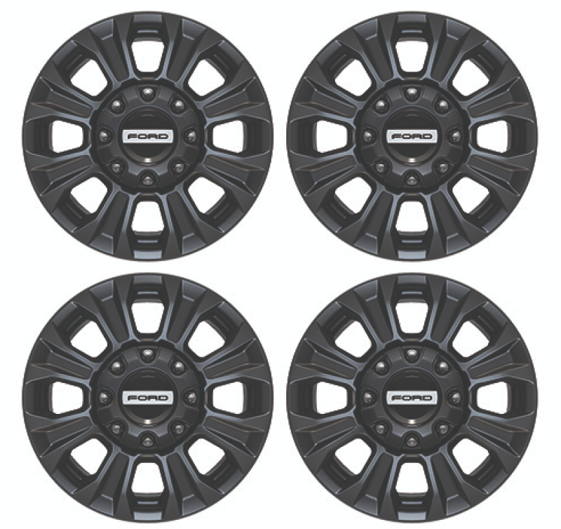 Ford Racing 05-22 Super Duty 18x8 Matte Black Wheel Kit - 0