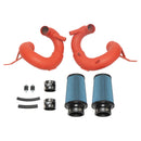 Injen 18-20 Kia Stinger 3.3L Twin Turbo Wrinkle Red Short Ram Air Intake-6