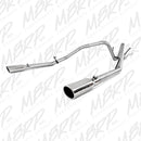 MBRP 2006-2008 Dodge Ram Hemi 1500 5.7L SC/CC-SB Cat Back Dual Split Rear-1