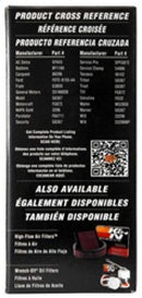 K&N Cellulose Media Fuel Filter 3in OD x 6.938in L-5