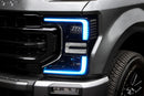 Oracle 20-22 Ford F-250/350 Super Duty Dynamic ColorSHIFT Headlight DRL Upgrade Kit w/Switchback-2