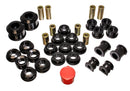 Energy Suspension 02-05 Honda Civic Si Black Hyper-Flex Master Bushing Set-1