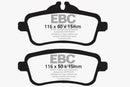 EBC 14+ Mercedes-Benz CLA45 AMG 2.0 Turbo Yellowstuff Rear Brake Pads-1